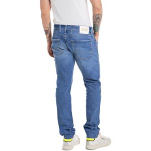Replay - Slim Fit Jeans - Blauw - Katoen
