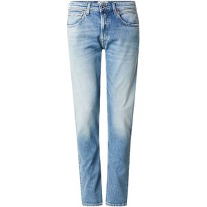 Replay - Grover - Jeans - Lichtblauw - 99% Katoen, 1% Elastaan