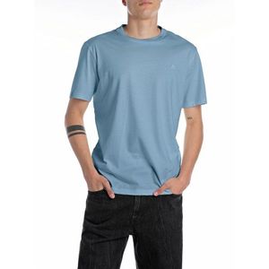 REPLAY - T-shirt - Grijs - Katoen