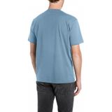 Shirt - Jersey - Ronde Hals - Logoprint - Normale Pasvorm - Kwartmouw