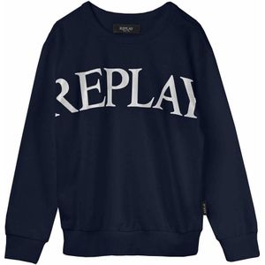 REPLAY sweater donkerblauw