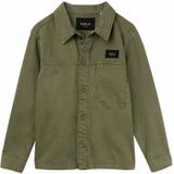 REPLAY - Longsleeve - Blauw - 100% Katoen - Kraag en Knoopsluiting