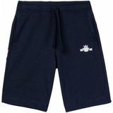 REPLAY - Sweatshorts - Donkerblauw - Katoen