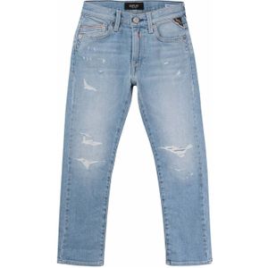 Replay jongens jeans met stretch, 011 Super Light Blue, 12 Jaar
