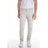 Replay Heren Slim fit chino jeans Zeumar Hyperchino Colour X-Lite, 013 albast, 28W x 32L