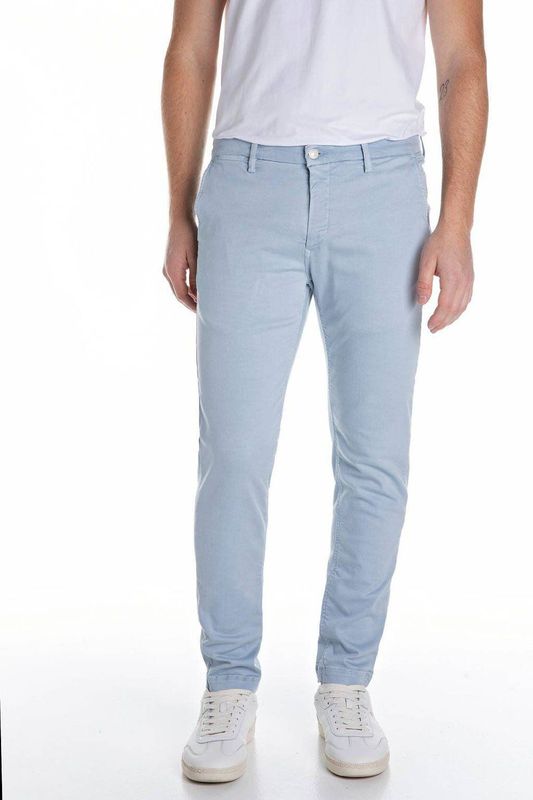 Replay - Hyperchino Color Xlite - Herenjeans - Grijs