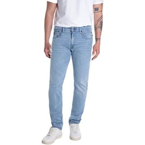 Replay - Grover - Jeans - Lichtblauw - Slim Fit - 5-Pocket Denim