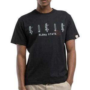 NIKE - sportswear big kids' t-shirt - T-shirt sportcasual km jongens - Zwart