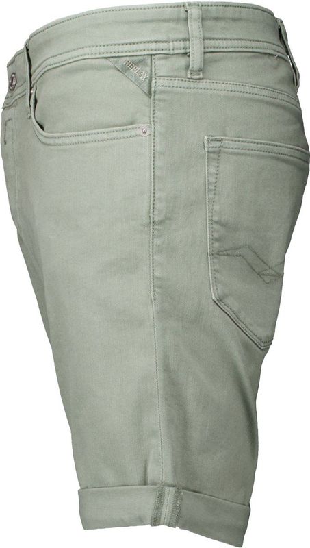 Replay - Rbj.981 Short - Broek - Khaki - Katoen/Nylon