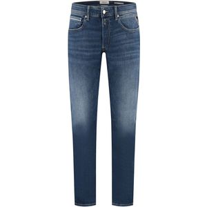 Replay - Grover - Jeans - Donkerblauw - Katoen/Elastaan