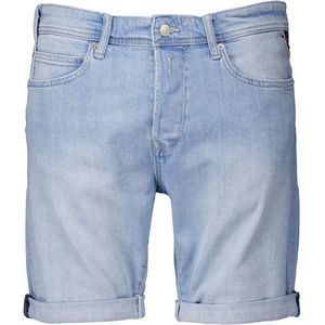 Replay - Korte Broek - Lichtblauw - Katoen