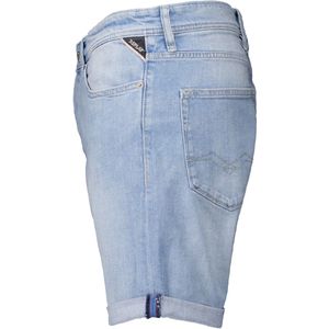 Replay - Korte Broek - Lichtblauw - Katoen