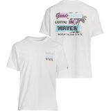 REPLAY - T-shirt - Wit - Regular Pasvorm - 100% Katoen