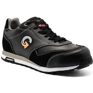 GARSPORT Imola Low S3 Veiligheidsschoen voor heren, zwart, 44 EU, Zwart, 44 EU