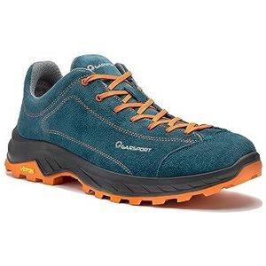 GARSPORT Heren Rozes Low Trekking Shoe, blauwgroen oranje, 46 EU