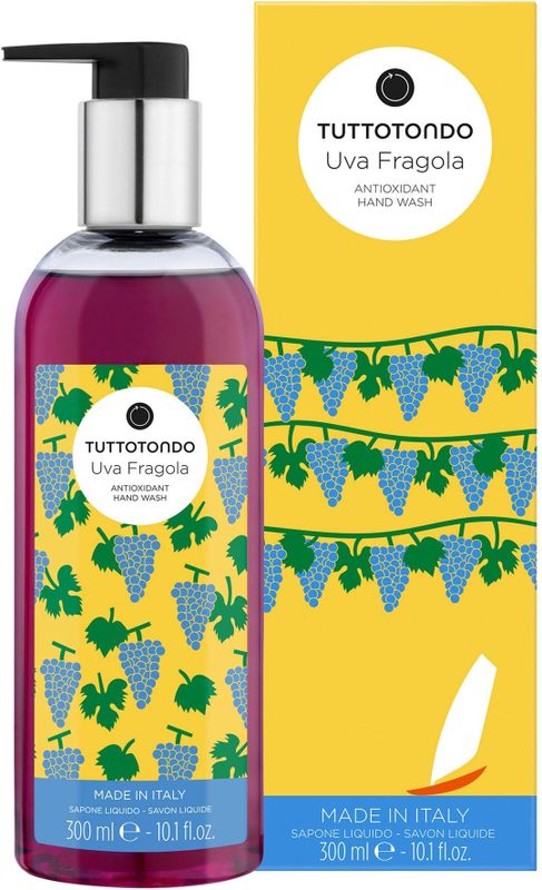 Handzeep - Uva Fragola - Vloeibaar - Parabeenvrij - Sulfaatvrij