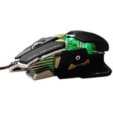 Cortek cormm1 Gaming Laser Muis, 10 toetsen programmeerbaar, Avago 9800, metallic, 1 mm