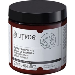 Bullfrog Scheercrème No1 Secret Potion 250 ml.