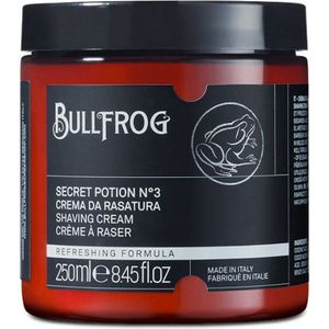 Bullfrog Scheercrème No 3 Secret Potion 250 ml.