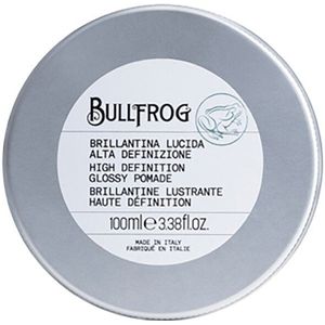 Bullfrog High Definition Glossy Pomade - Glanzend en Superfixerende Pomade - Werkt 24 Uur - 100ML