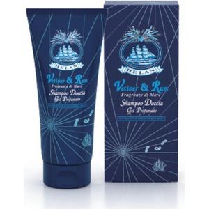 Helan - Vetiver & Rum - Douchegel - Voor Heren - Vloeibare Zeep