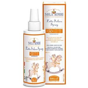 Helan Sole Bimbi Latte zonnebrandspray, zeer hoge definitie, SPF50+, 100 ml