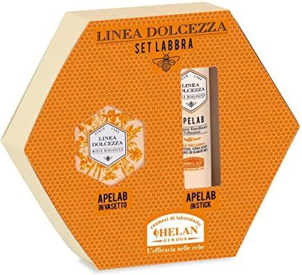 Helan - LINEA DOLCEZZA Apelab Lips Set - Gift Set - Lippenbalsem - 1 st