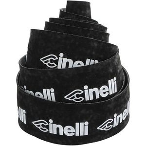 Cinelli Logo Velvet Stuurlint, black/white