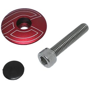 Cinelli Steuersatzkappe - Rot