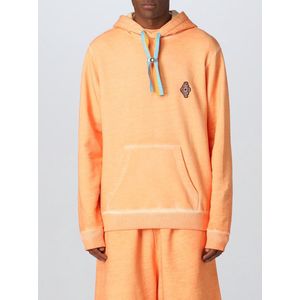 Marcelo Burlon - Sunset Cross - Hoodie - Oranje/Rood - 100% Katoen
