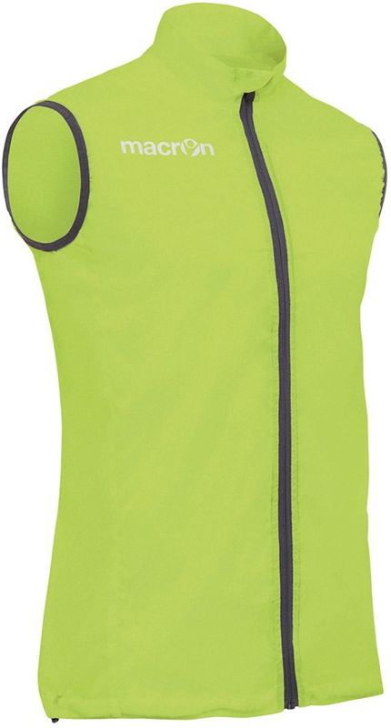 Macron - Larry - Mouwloze Windjack - Slim Fit - Reflecterende Logo's