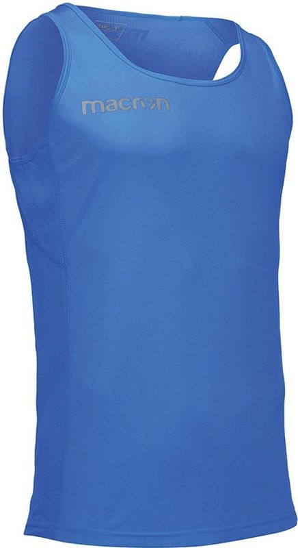 Macron - Mitch - Tanktop - Slim Fit - Faux-suède - Achterkant in Micromesh