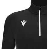 Macron Victory Piave Ziptop Heren - Zwart / Wit