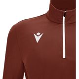 Macron - Piave - Sweater - Trainings Top - Polydry Stof - 1/4 Rits
