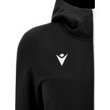 Macron - Dames Top - Polydry - Zwart - Met Capuchon