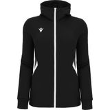 Macron - Dames Top - Polydry - Zwart - Met Capuchon