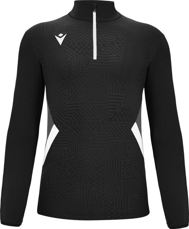 Macron Victory Fraser Ziptop Heren - Zwart / Wit