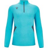 Macron - Victory Fraser Ziptop - Heren - Neon Sky / Antraciet - Perfleece