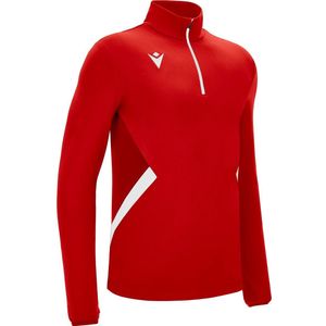 Macron Victory Piave Ziptop Kinderen - Rood / Wit |-12 Y