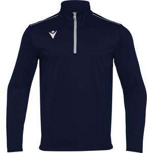 Macron - Academy Evo Havel Ziptop - Sportshirt - Marine - Poly Dry