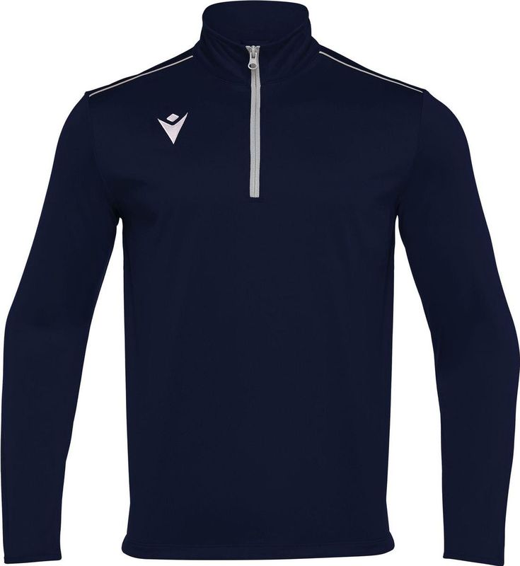 Macron - Academy Evo Havel Ziptop - Sportshirt - Marine - Poly Dry