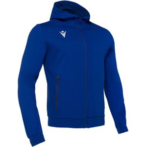 Macron - Cello Hoodie - Sweater - Blauw - Katoen/Polyester