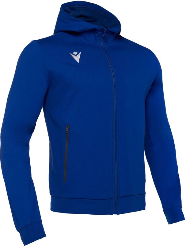 Macron - Cello Hoodie - Sweater - Blauw - Katoen/Polyester