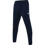 Macron - Abydos Sportbroek - Zwart - Poly Dry - Rits Onderaan