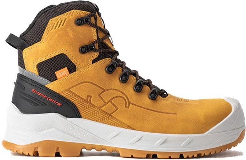 Sixton Peak - Marmolada Zip S3S - Werkschoen - Zwart - Nubuck Leer