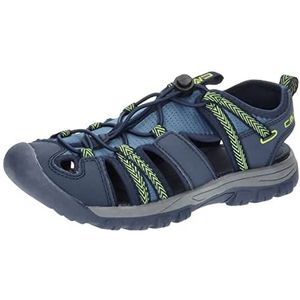 CMP Kids Theseus Shoe Sport Sandal, Black Blue, 40 EU, zwart blauw, 40 EU