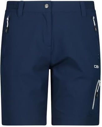 Bermuda - Halflang - Stretchstof - Blauw - 4-Weg Stretch - Dry Function