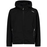 CMP - Kids Jacket Fix Hood - Softshelljack - Zwart