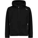 CMP - Kids Jacket Fix Hood - Softshelljack - Zwart