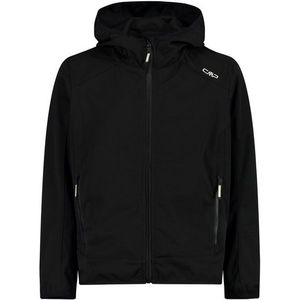 CMP - Kids Jacket Fix Hood - Softshelljack - Zwart